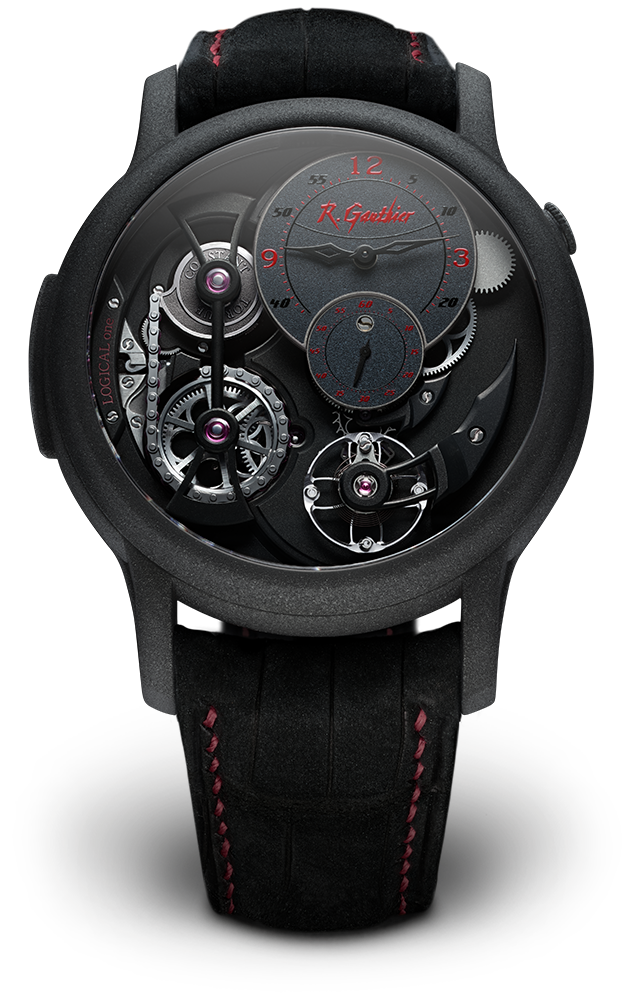 Sand-blasted Titanium, Logical One Enraged, Freedom Collection, Romain Gauthier, MON00201 