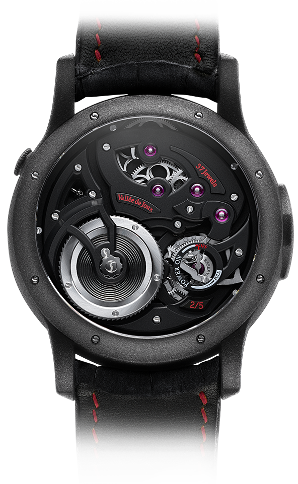 Sand-blasted Titanium, Logical One Enraged, Freedom Collection, Romain Gauthier, MON00201 