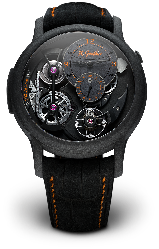 Sand-blasted Titanium, Logical One Enraged, Freedom Collection, Romain Gauthier, MON00202 