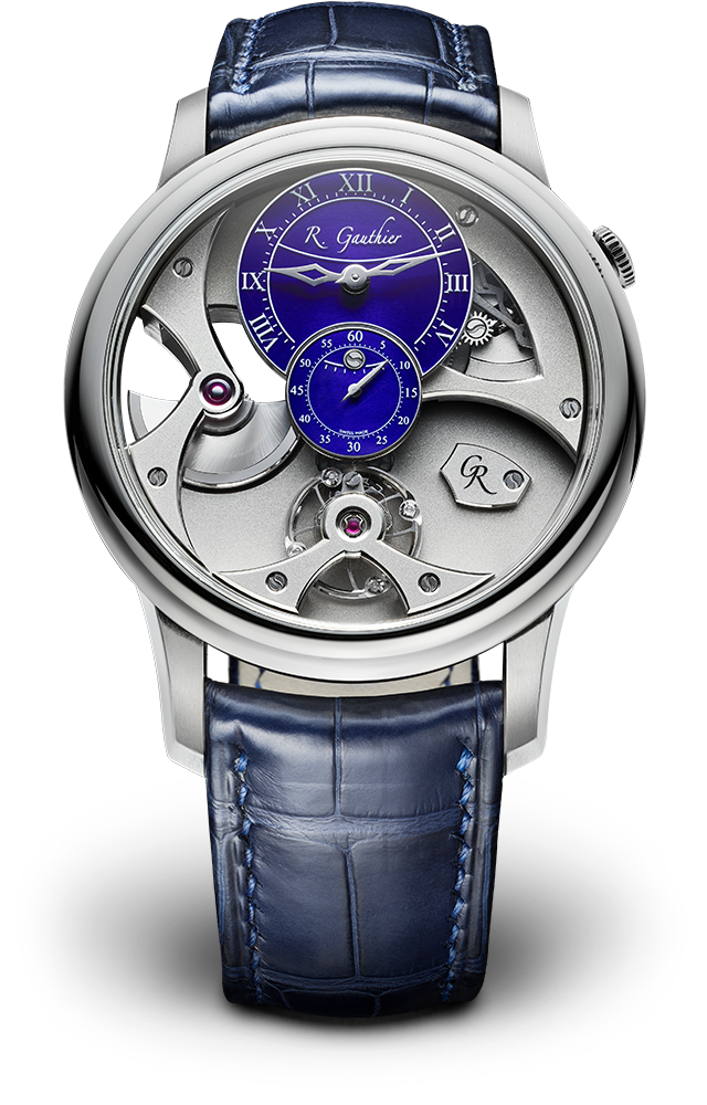 Platinum Limited Edition, Insight Micro-Rotor, Heritage Collection, Romain Gauthier, MON00305