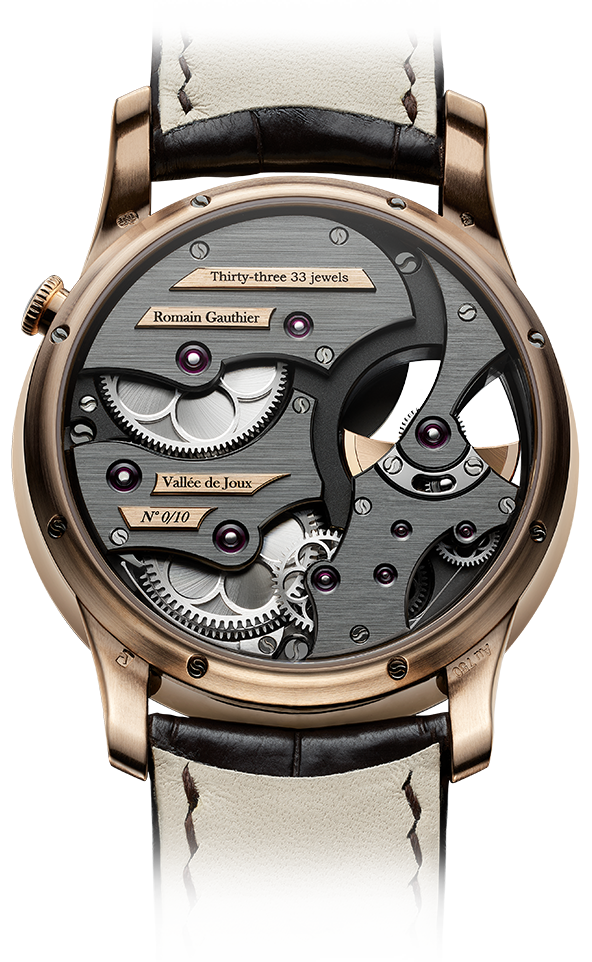 Red gold limited edition, Insight Micro-Rotor, Heritage Collection, Romain Gauthier, MON00325