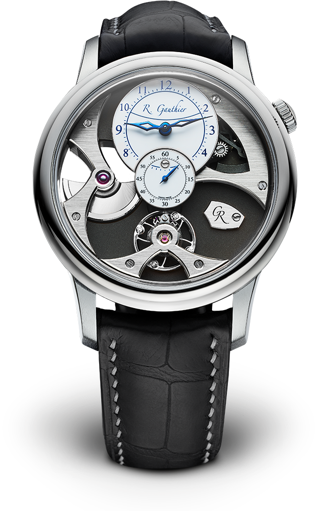 Insight Micro-Rotor, Natural Titanium, Freedom collection, Ref. MON00375, Romain Gauthier