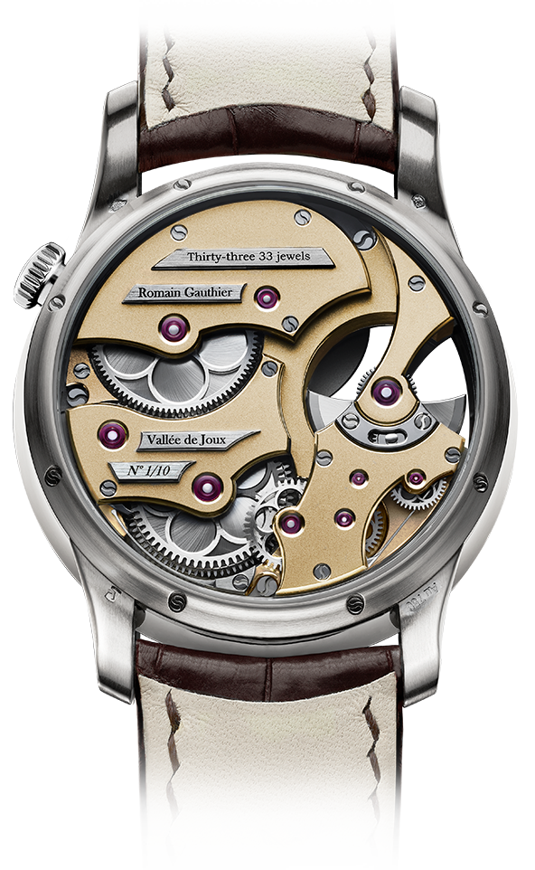 White gold Limited Edition, Insight Micro-Rotor, Heritage Collection, Romain Gauthier, MON00360