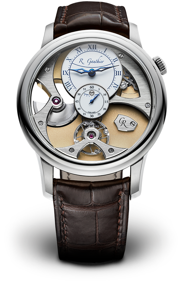 White gold Limited Edition, Insight Micro-Rotor, Heritage Collection, Romain Gauthier, MON00360