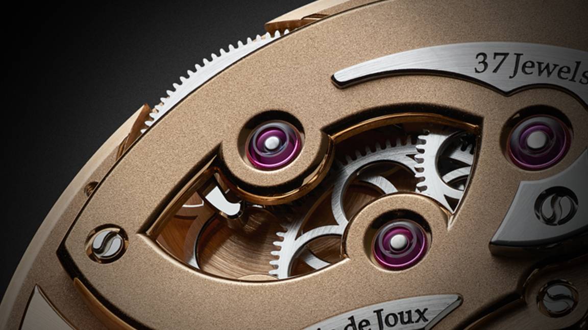 Gears with circular spokes, Logical One calibre, Romain Gauthier