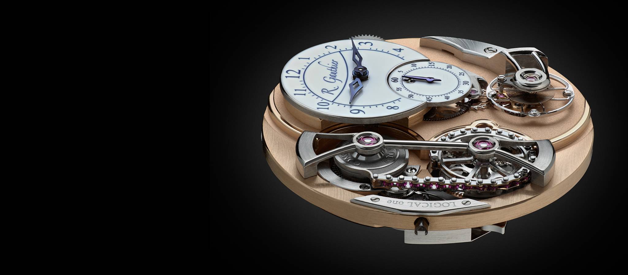 Hand finishing, Logical One calibre, Romain Gauthier