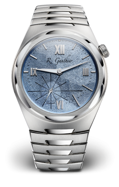 Light blue dial