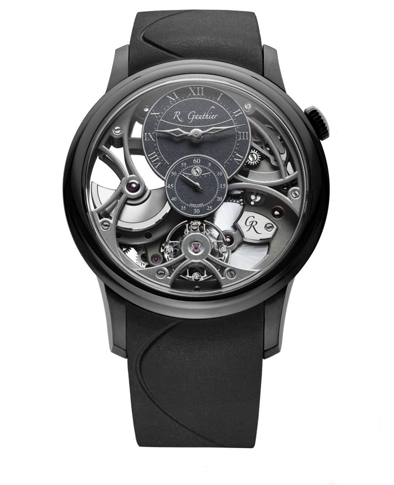 Romain Gauthier Romain Gauthier insight insight micro rotor squelette black titanium
