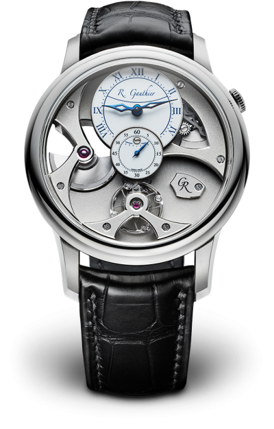 Platinum - White enamel dial