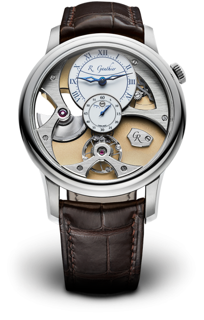 White gold - White enamel dial