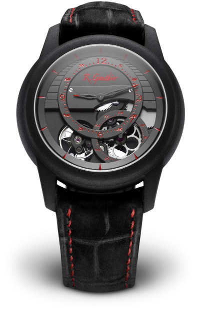 Enraged titanium - red accents