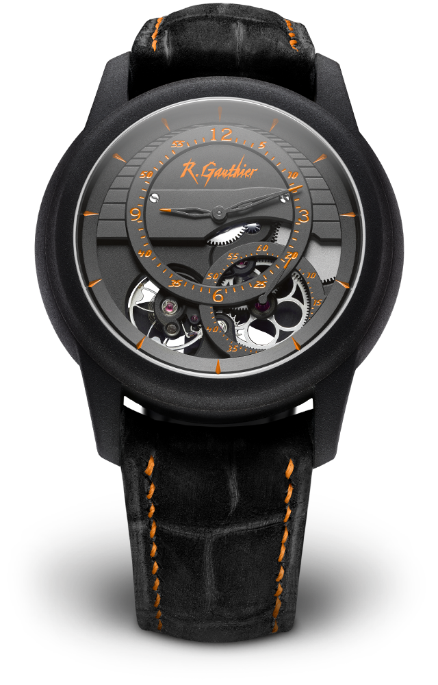 Sand-blasted Titanium, Prestiges HMS Enraged, Freedom Collection, Romain Gauthier