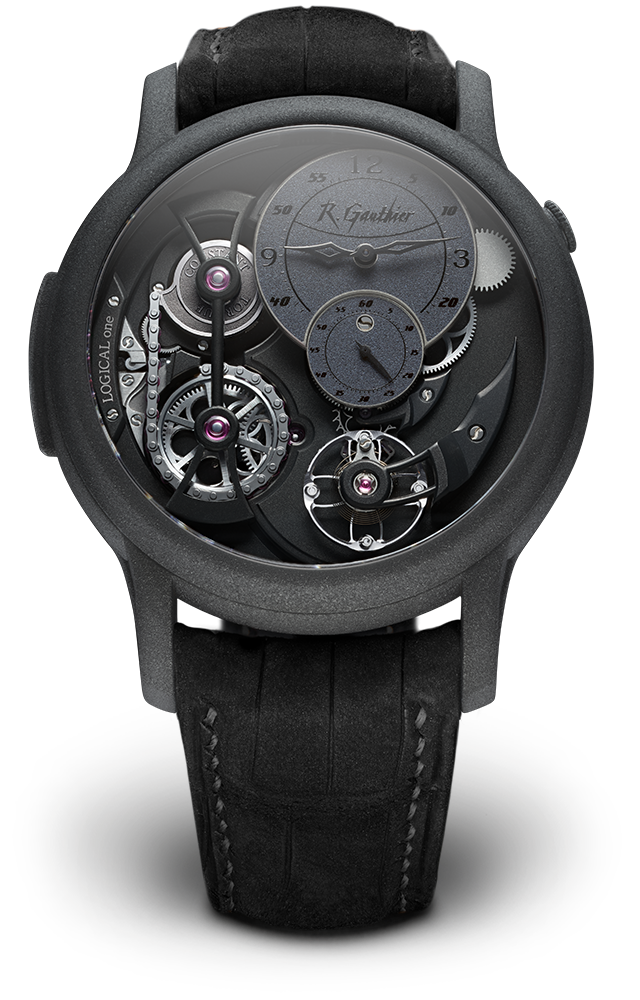 Sand-blasted Titanium, Logical One Enraged, Freedom Collection, Romain Gauthier, MON00200 