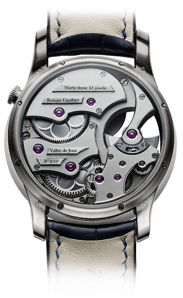 Platinum Limited Edition, Insight Micro-Rotor, Heritage Collection, Romain Gauthier, MON00305