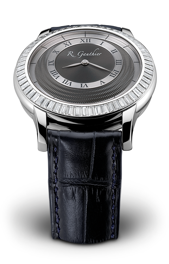 Platinum with diamond-set bezel limited edition, , Prestige HM, Heritage Collection, Romain Gauthier, MON00007