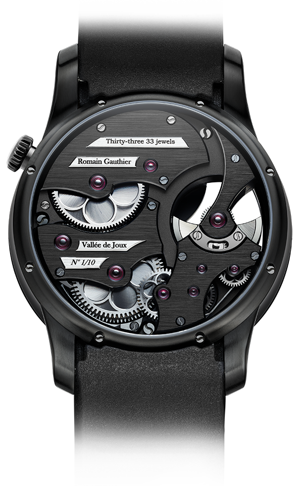 Insight Micro-Rotor, Black Titanium, Freedom collection, Ref. MON00381, Romain Gauthier