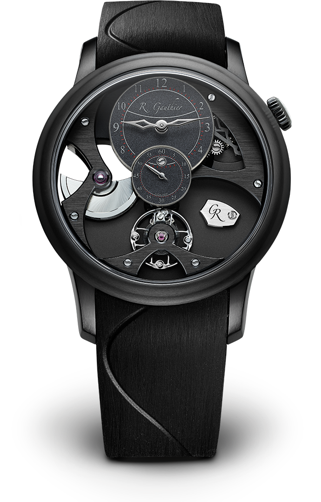 Insight Micro-Rotor, Black Titanium, Freedom collection, Ref. MON00381, Romain Gauthier