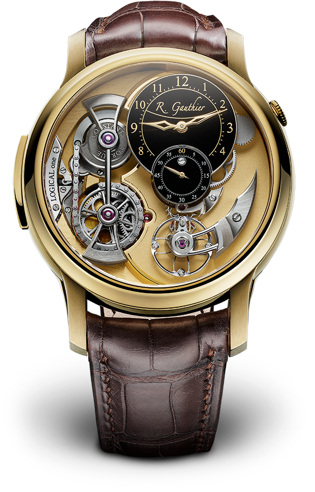 yellow gold limited edition, Logical One, ref. MON00170 Romain Gauthier