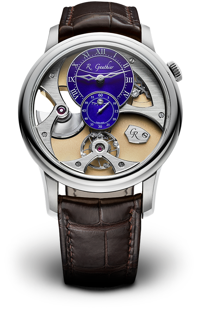 White gold Limited Edition, Insight Micro-Rotor, Heritage Collection, Romain Gauthier, MON0065