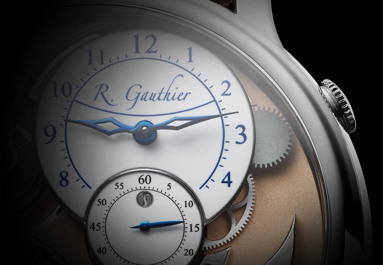 Time setting, Logical One calibre, Romain Gauthier