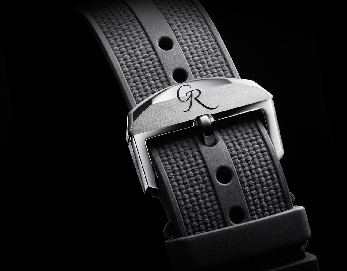 Continuum, Rubber strap and pin buckle, Romain Gauthier