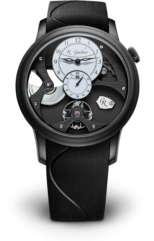 Romain Gauthier Insight Micro-Rotor Black Titanium MON00380 watch