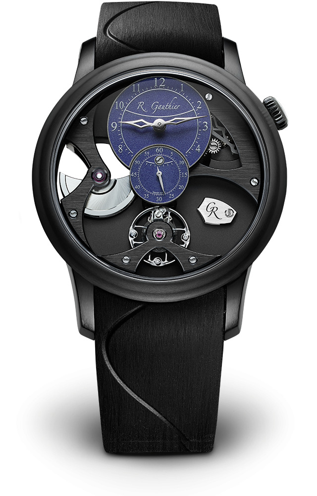 Romain Gauthier Insight Micro-Rotor Black Titanium MON00382 watch