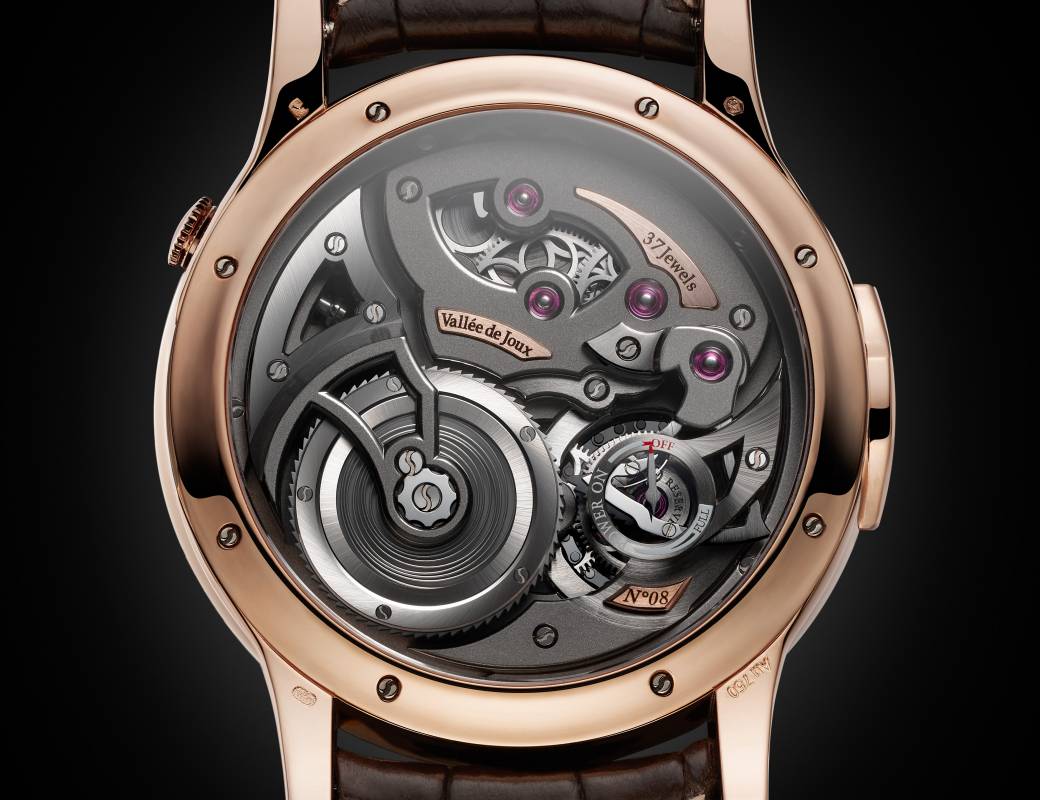 Romain Gauthier Logical One red gold black enamel dial 2