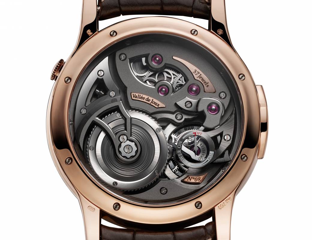 Romain Gauthier Logical One red gold black enamel dial 4