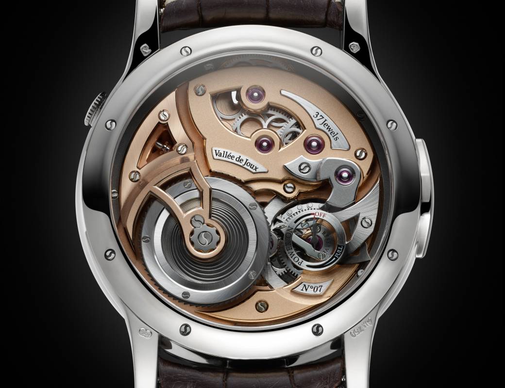 Romain Gauthier Logical One white gold black enamel dial 2