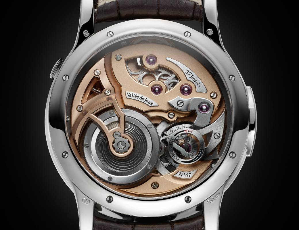 Romain Gauthier Logical One white gold clous de Paris dial 2