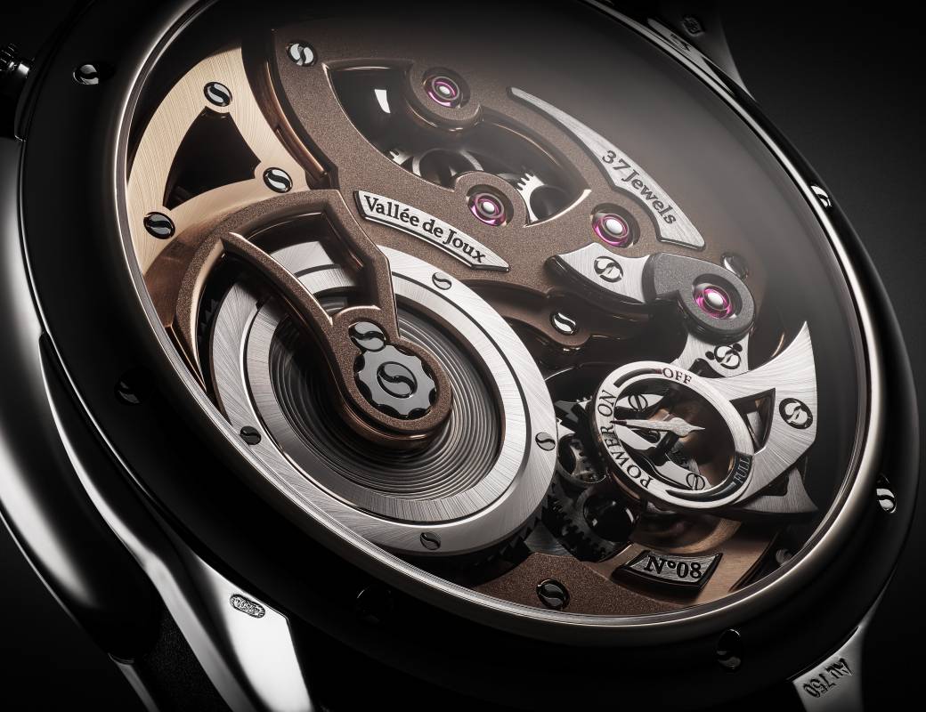 Romain Gauthier Logical One white gold white enamel dial 5