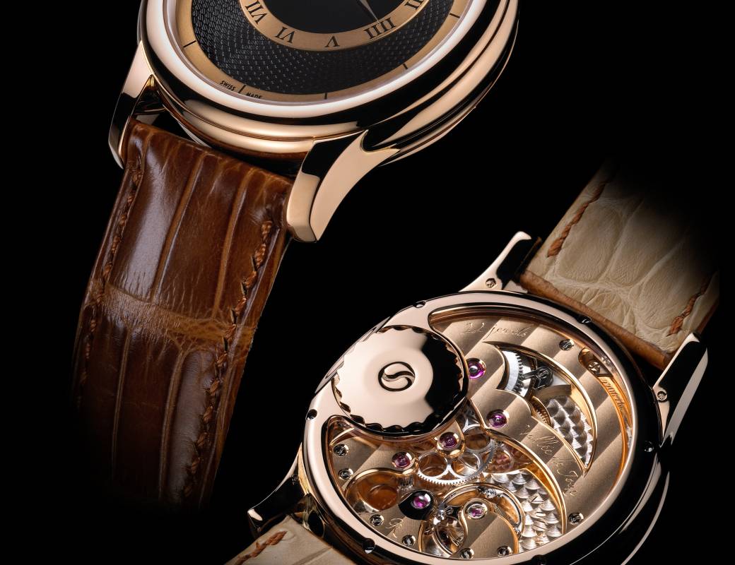 Romain Gauthier Prestige HM red gold black dial 5
