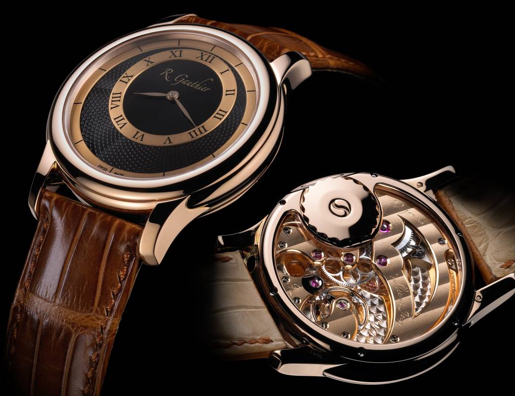 Romain Gauthier Prestige HM red gold black dial 6