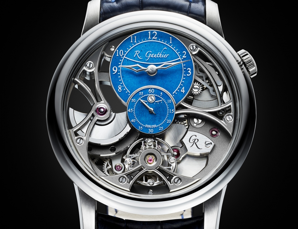 Insight Micro-Rotor Squelette Special Order in 950 platinum