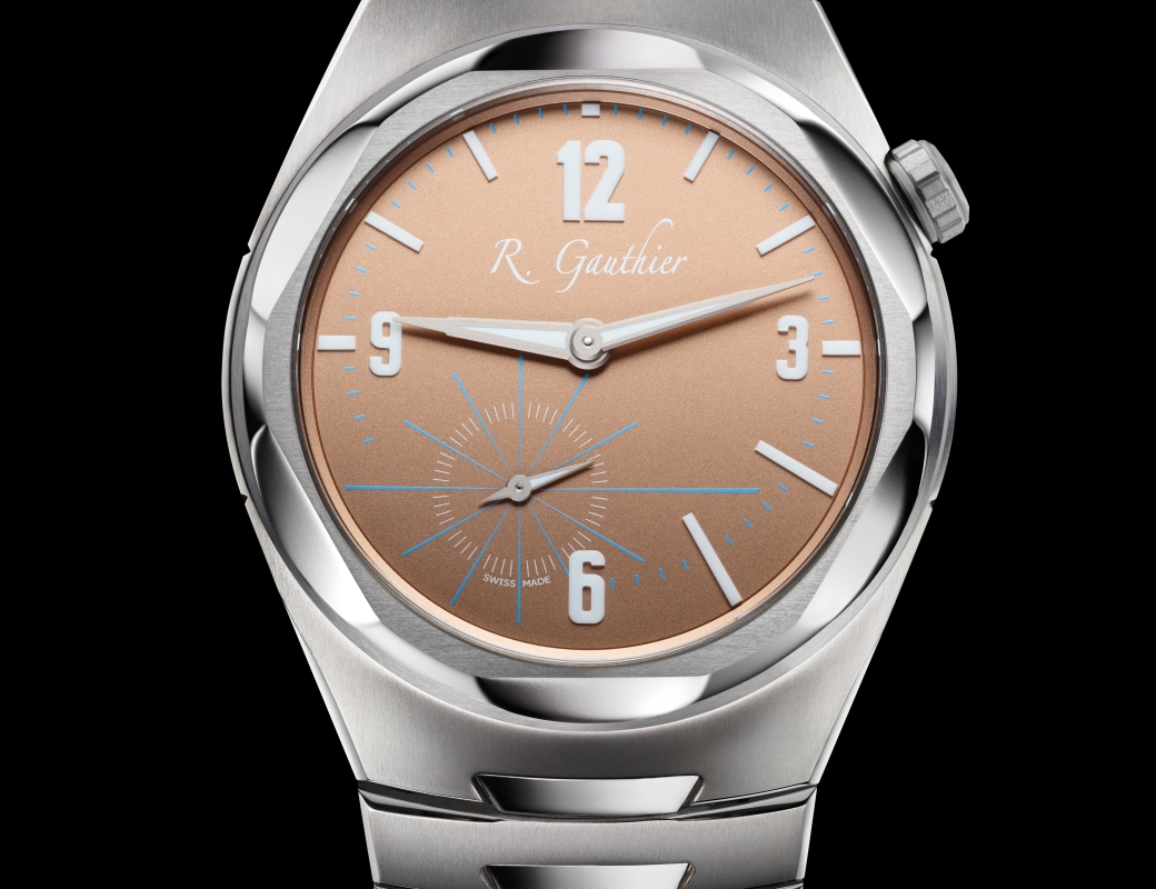 C by Romain Gauthier Titanium Edition Bracelet - Lever de Soleil color dial