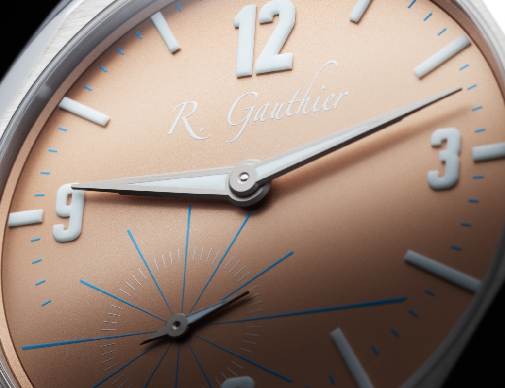 C by Romain Gauthier Titanium Edition Bracelet - Lever de Soleil color dial