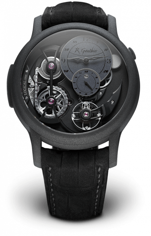 Sand-blasted Titanium, Logical One Enraged, Freedom Collection, Romain Gauthier, MON00200