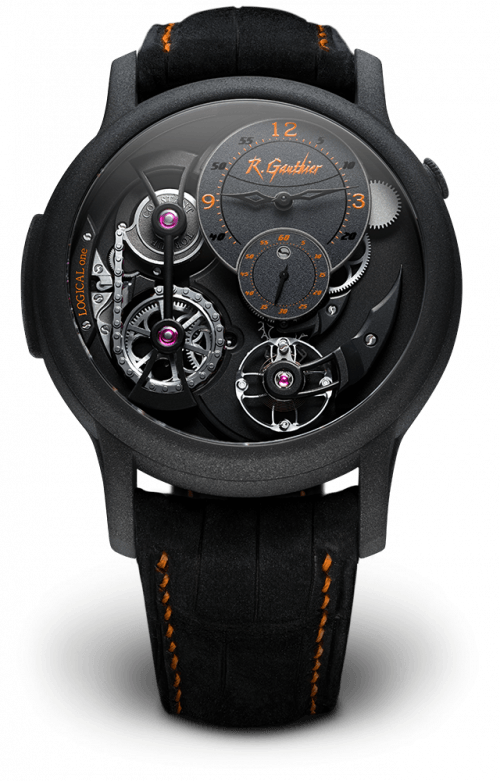 Sand-blasted Titanium, Logical One Enraged, Freedom Collection, Romain Gauthier, MON00202