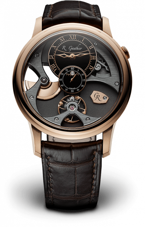 Red gold limited edition, Insight Micro-Rotor, Heritage Collection, Romain Gauthier